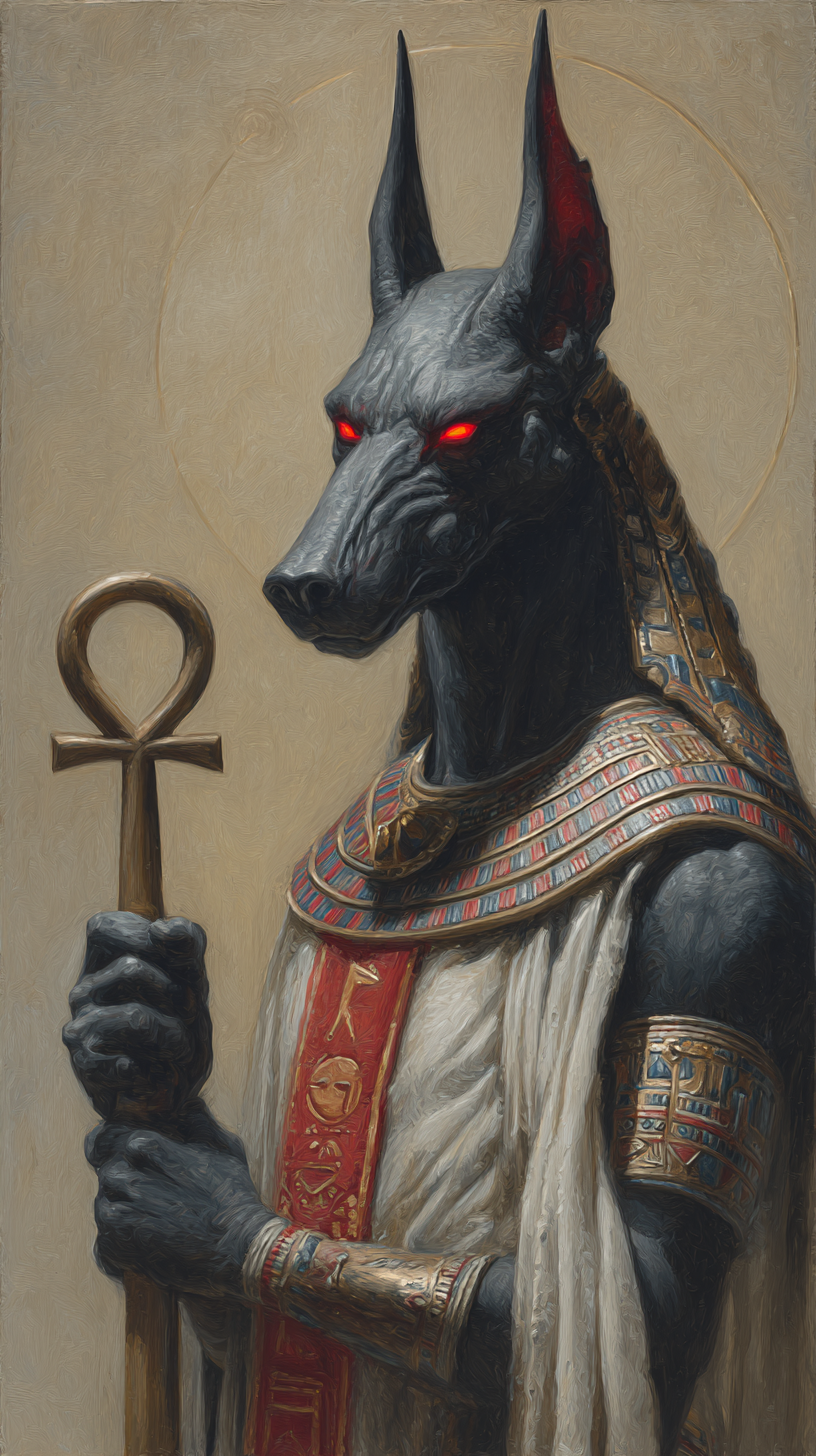 fond d'écran Anubis iphone 14 gratuit