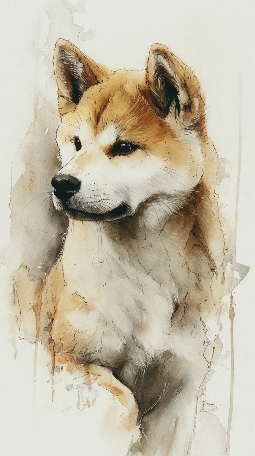 fond d'écran Aquarelle de téléphone gratuit