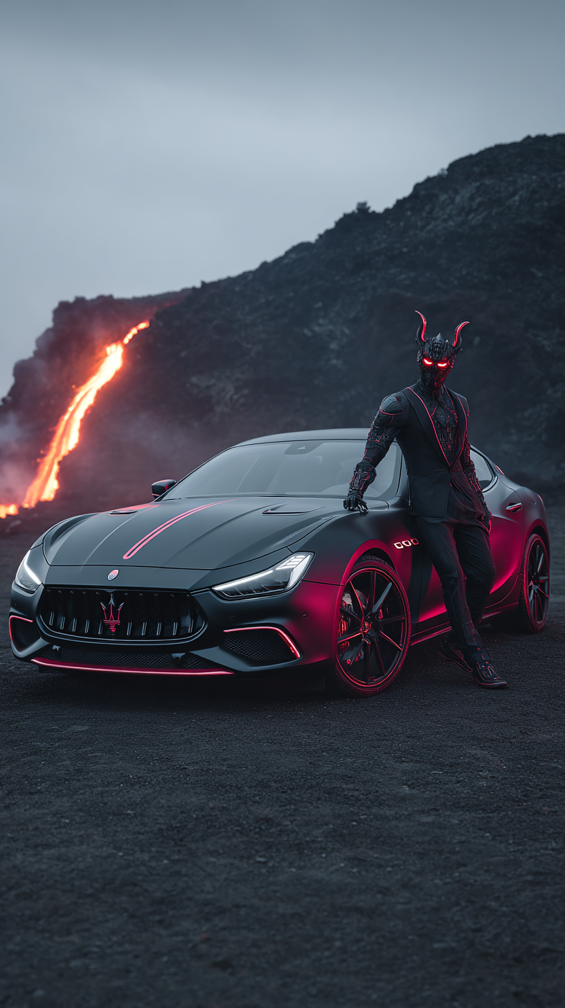 fond d'écran Maserati iphone 14 télécharger gratuit