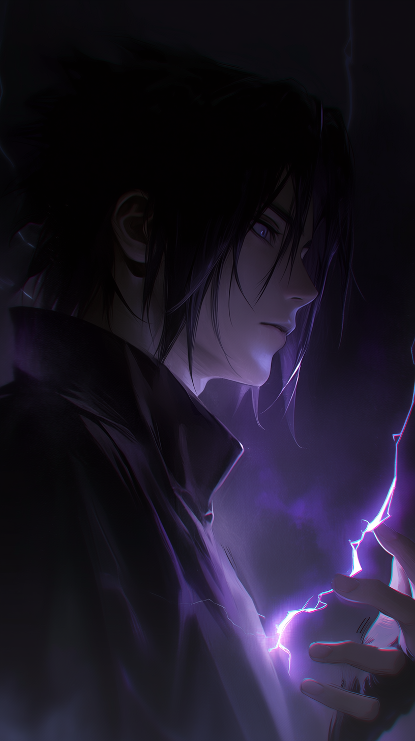 fond d'écran Garçon Anime iphone 12 télécharger gratuit