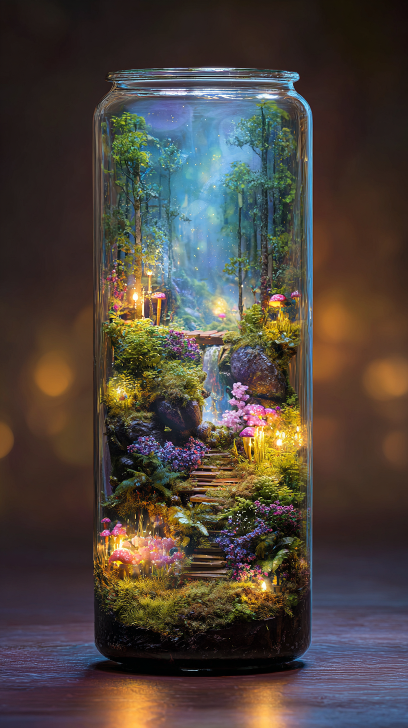 fond d'écran Terrarium iphone 8 télécharger gratuit