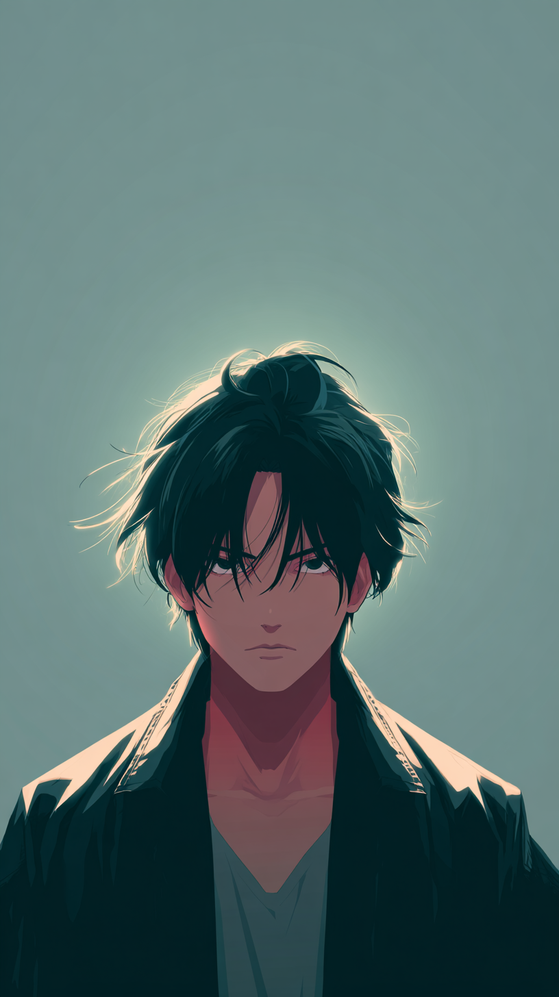 fond d'écran Garçon Anime iphone 17