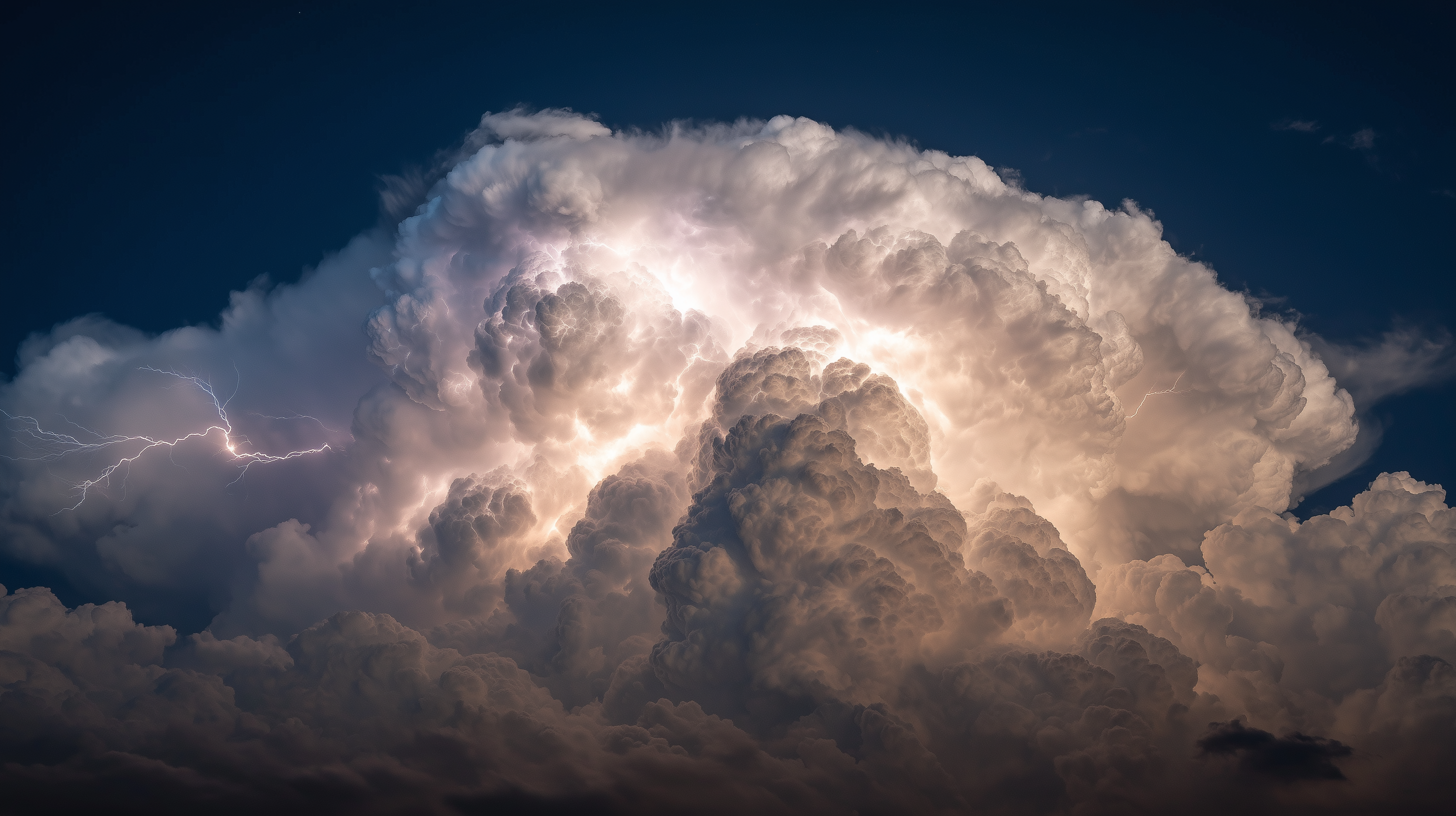 fond d'écran Foudre 5k téléchargement gratuit