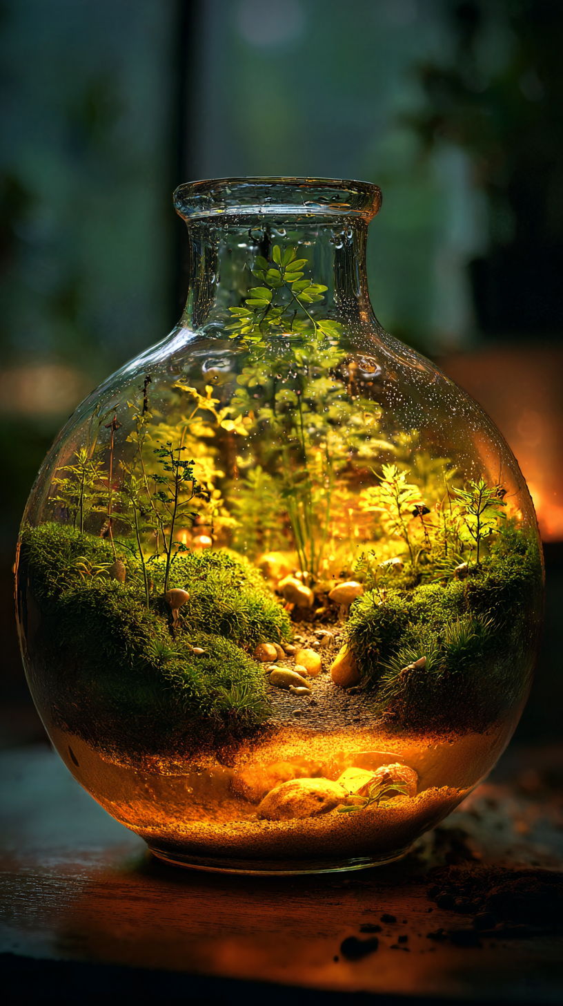 fond d'écran Terrarium pour tablette android gratuit