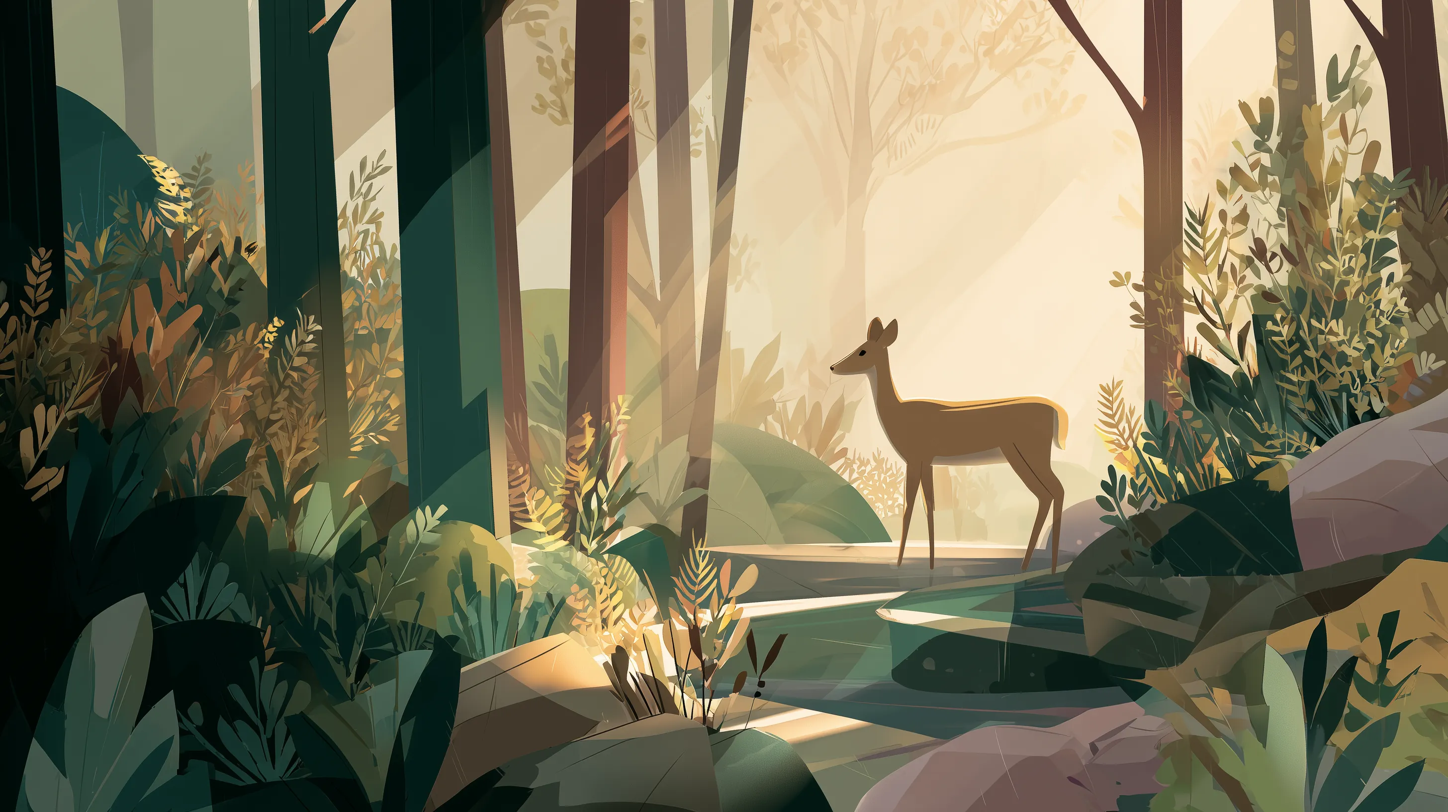 fond d'écran Forêt updated mac téléchargement gratuit