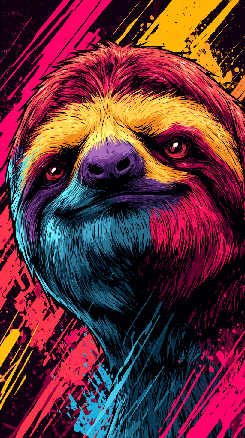 fond d'écran Paresseux téléphone Asus gratuit