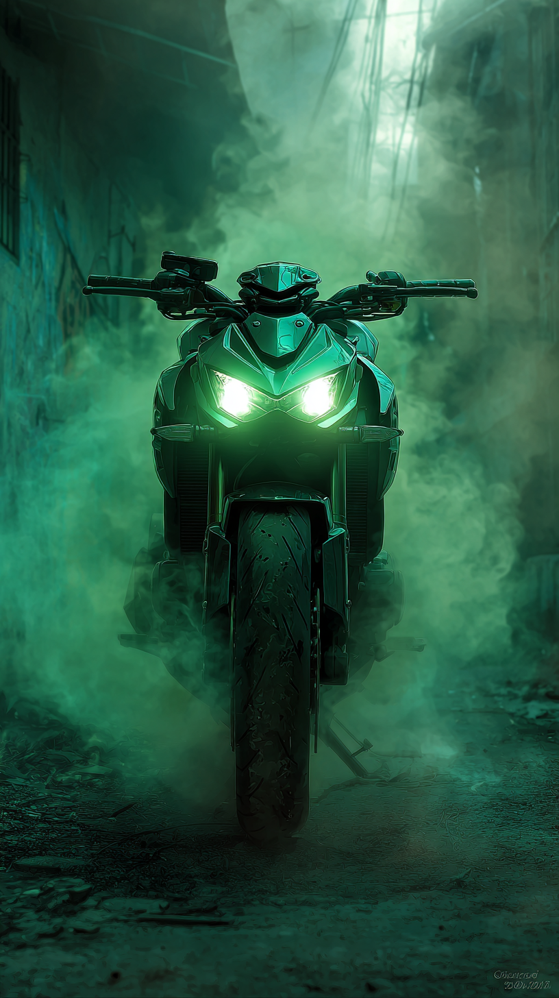 fond d'écran Kawasaki iphone gratuit