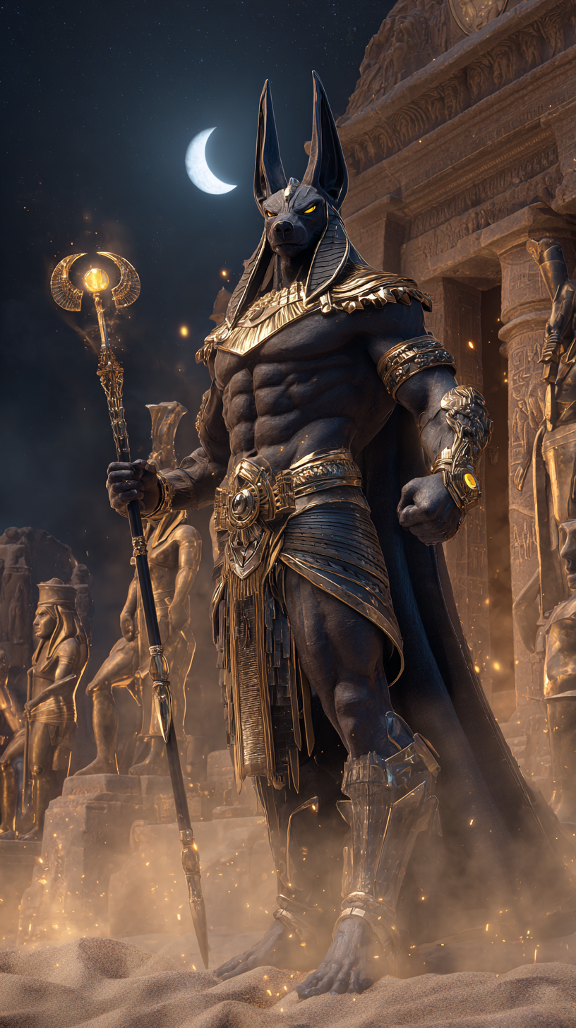 fond d'écran Anubis iphone 11 télécharger gratuit