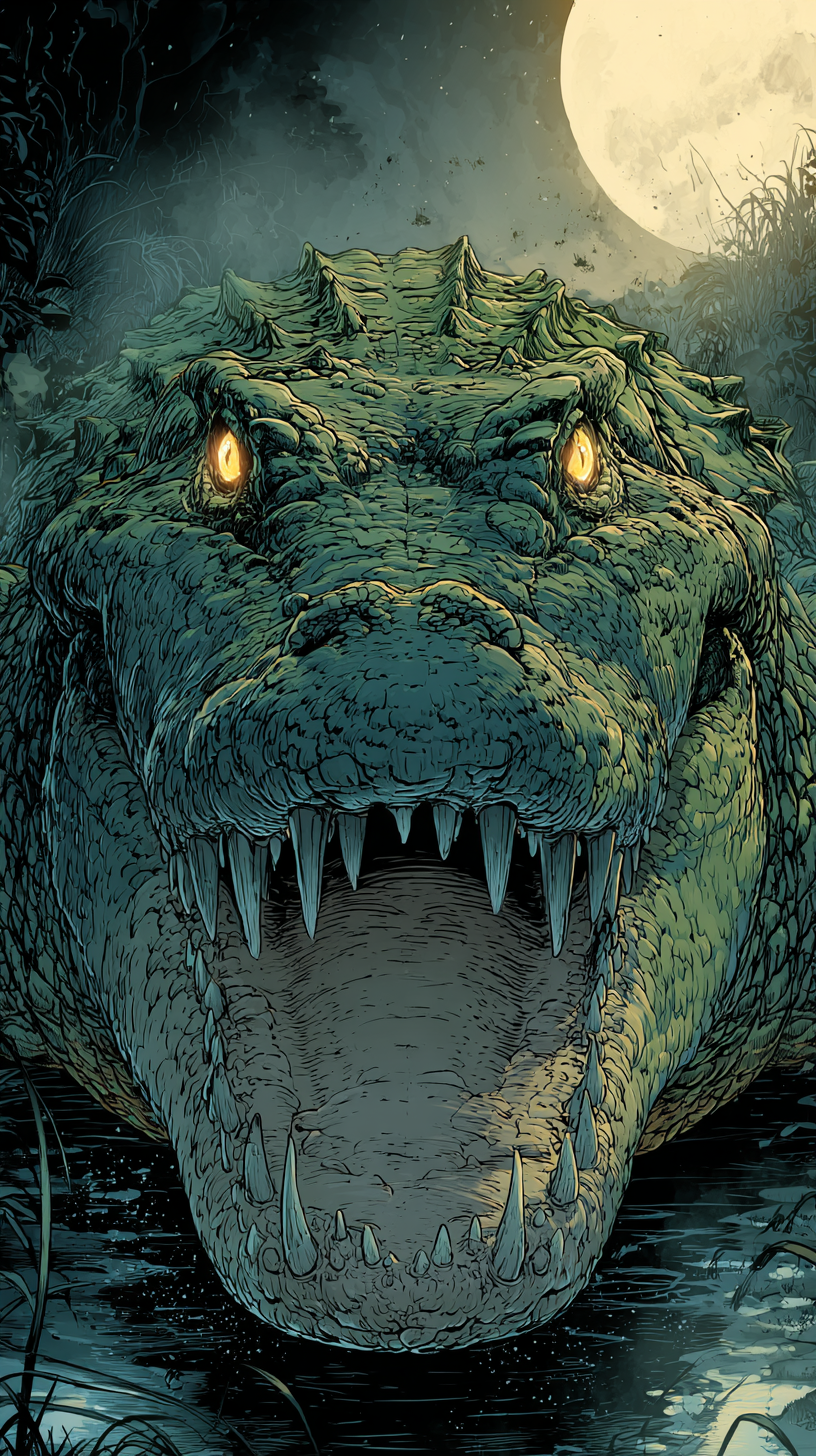 fond d'écran Crocodylidae iphone 7 gratuit