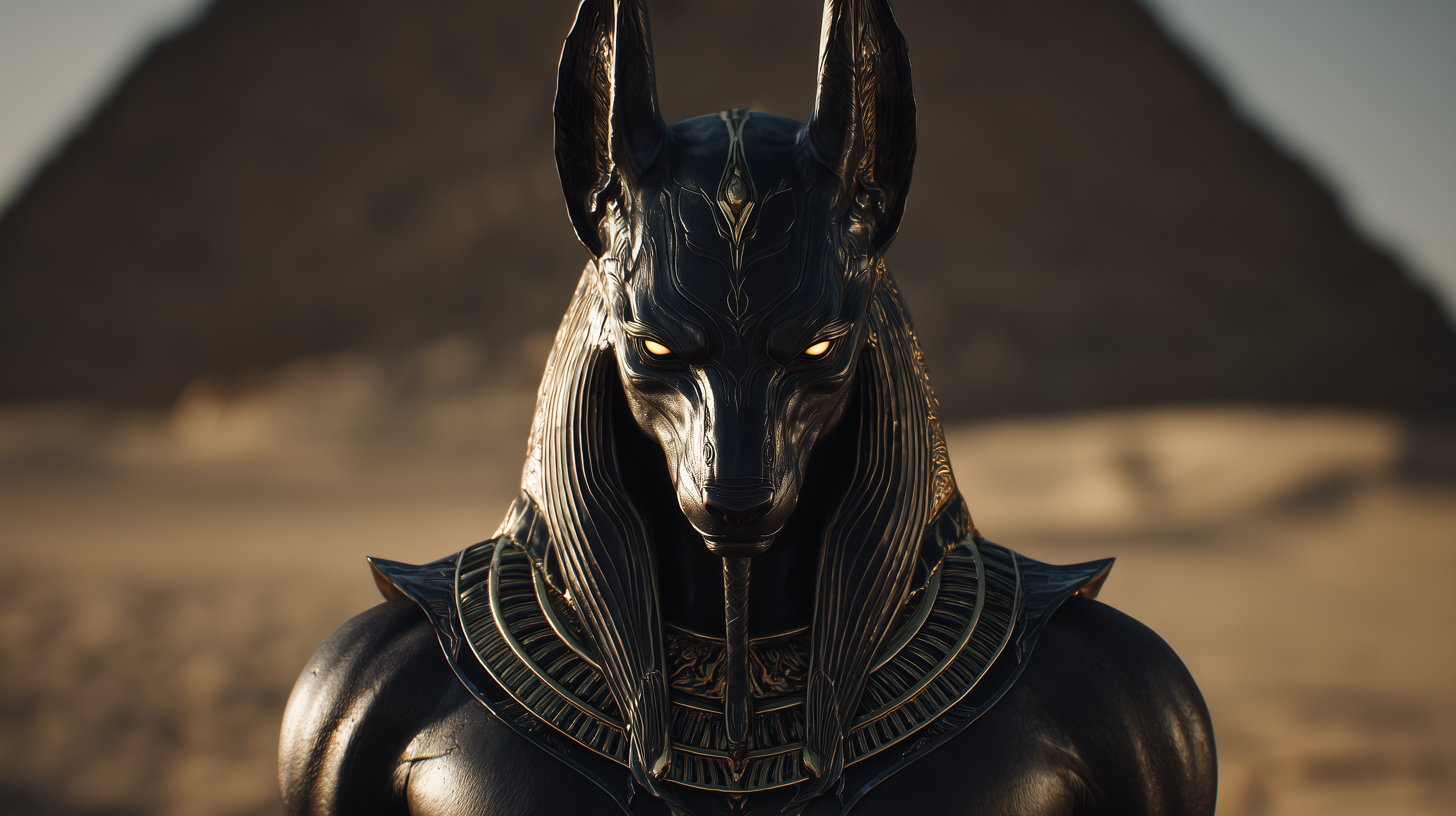 fond d'écran Anubis pc 1440p téléchargement gratuit