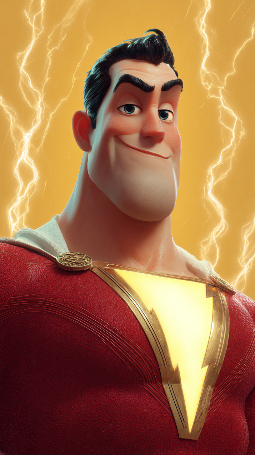 fond d'écran Shazam iphone original gratuit