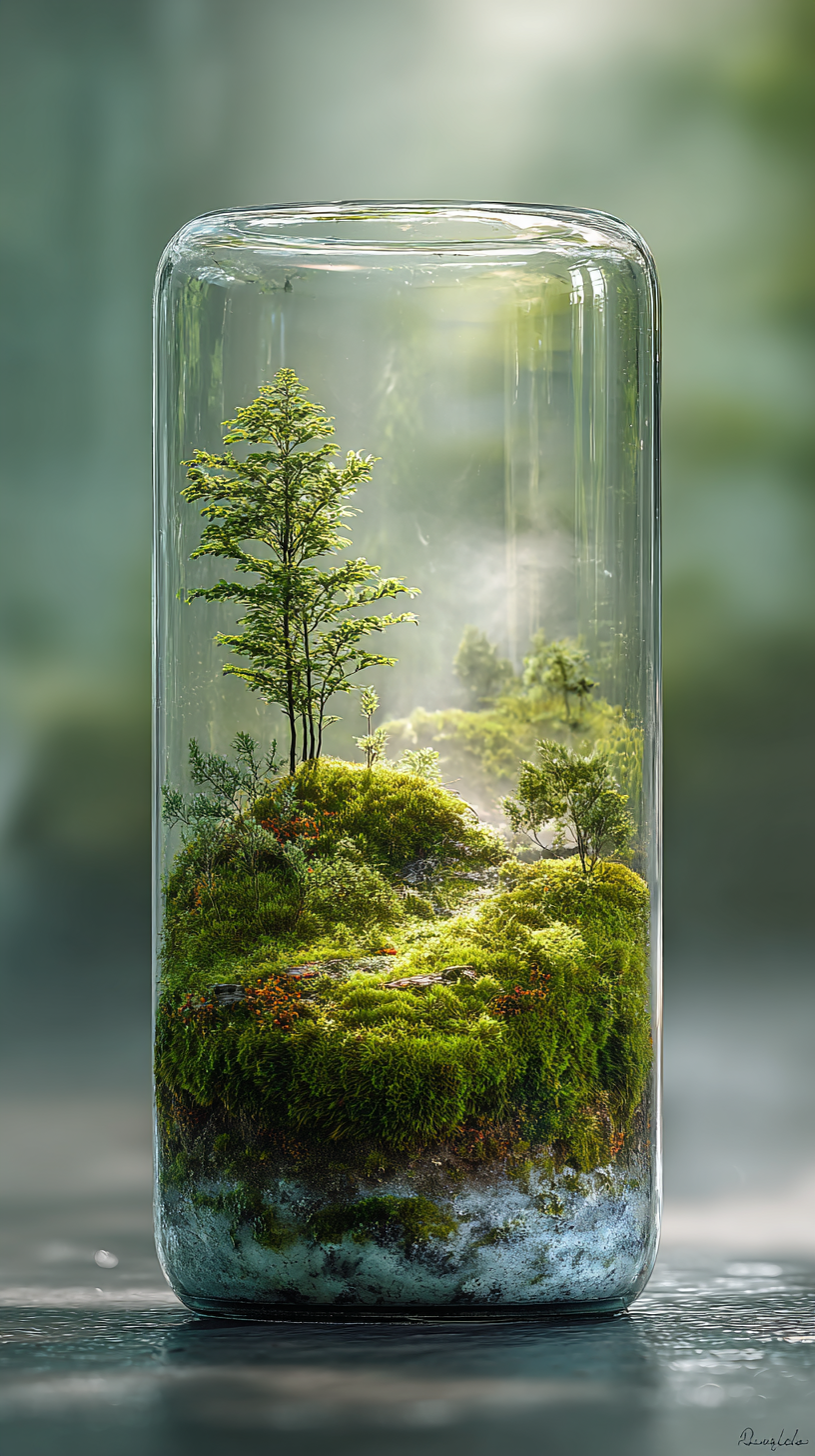 fond d'écran Terrarium de téléphone gratuit