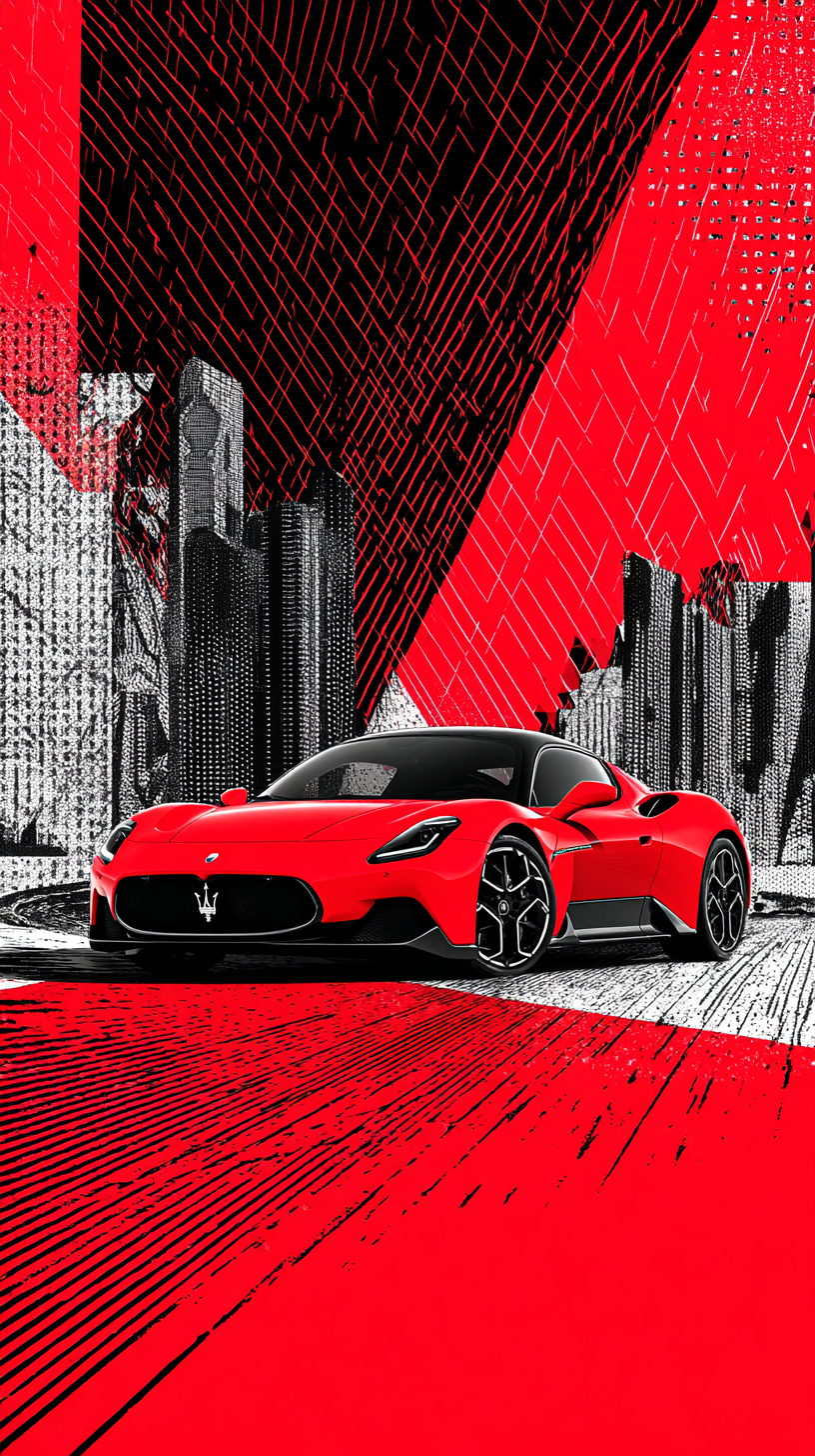 fond d'écran Maserati téléphone Asus télécharger gratuit