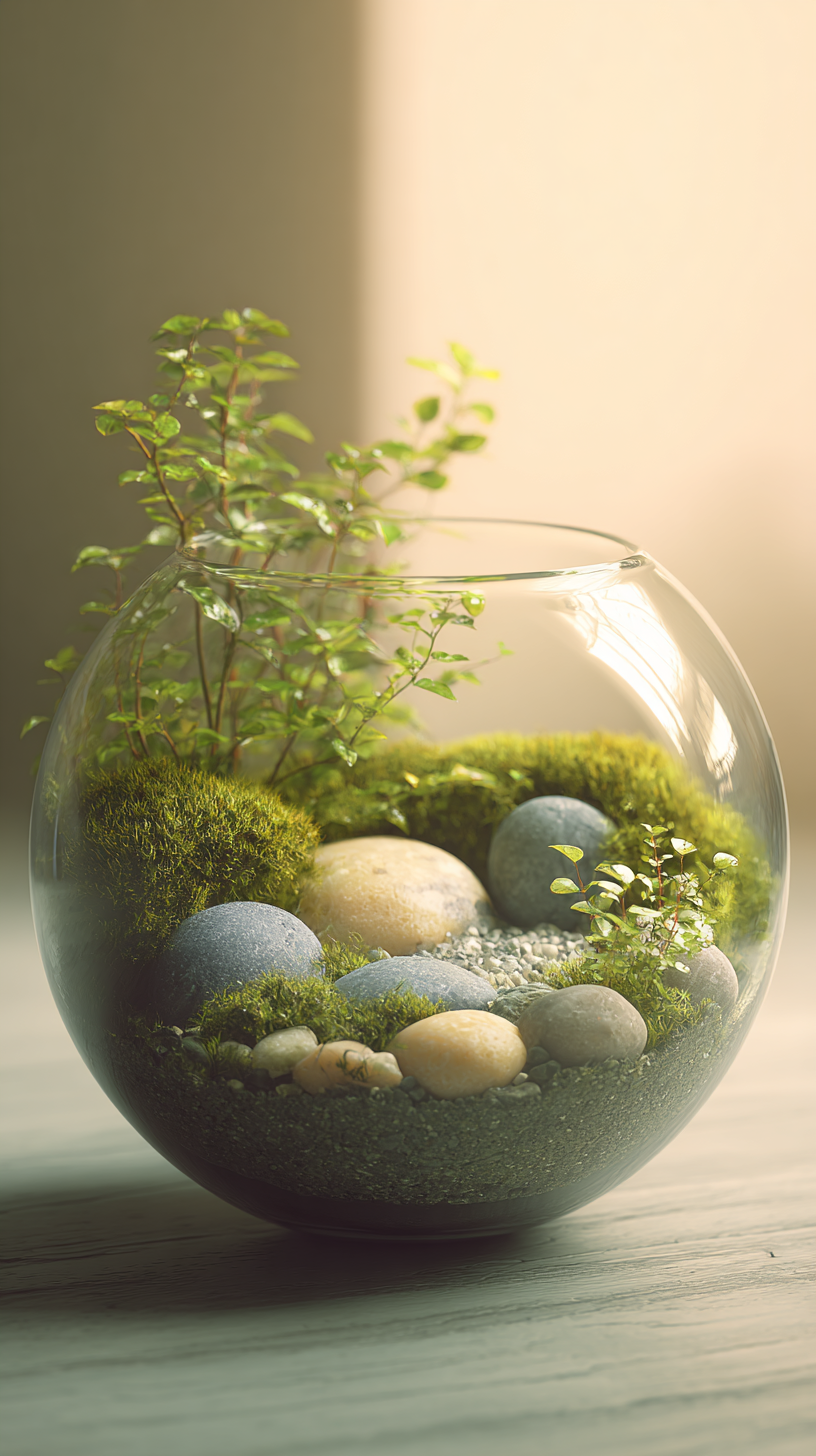 xiaomi fond d'écran Terrarium gratuit