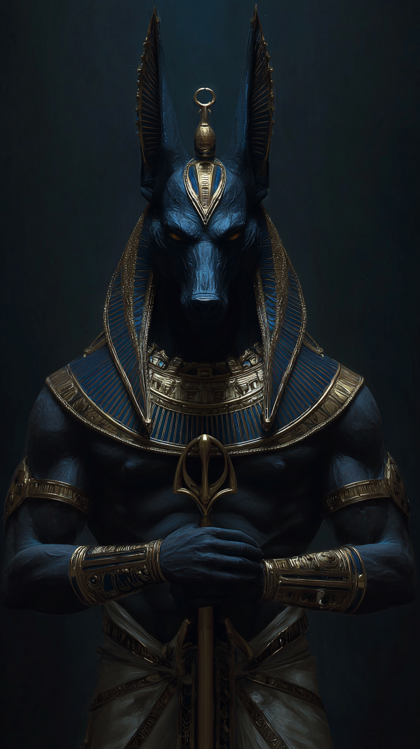 fond d'écran Anubis téléphone 4k gratuit