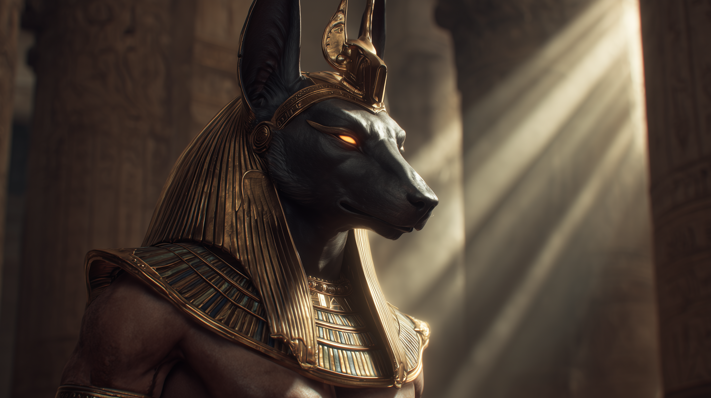 fond d'écran Anubis pc hd téléchargement gratuit