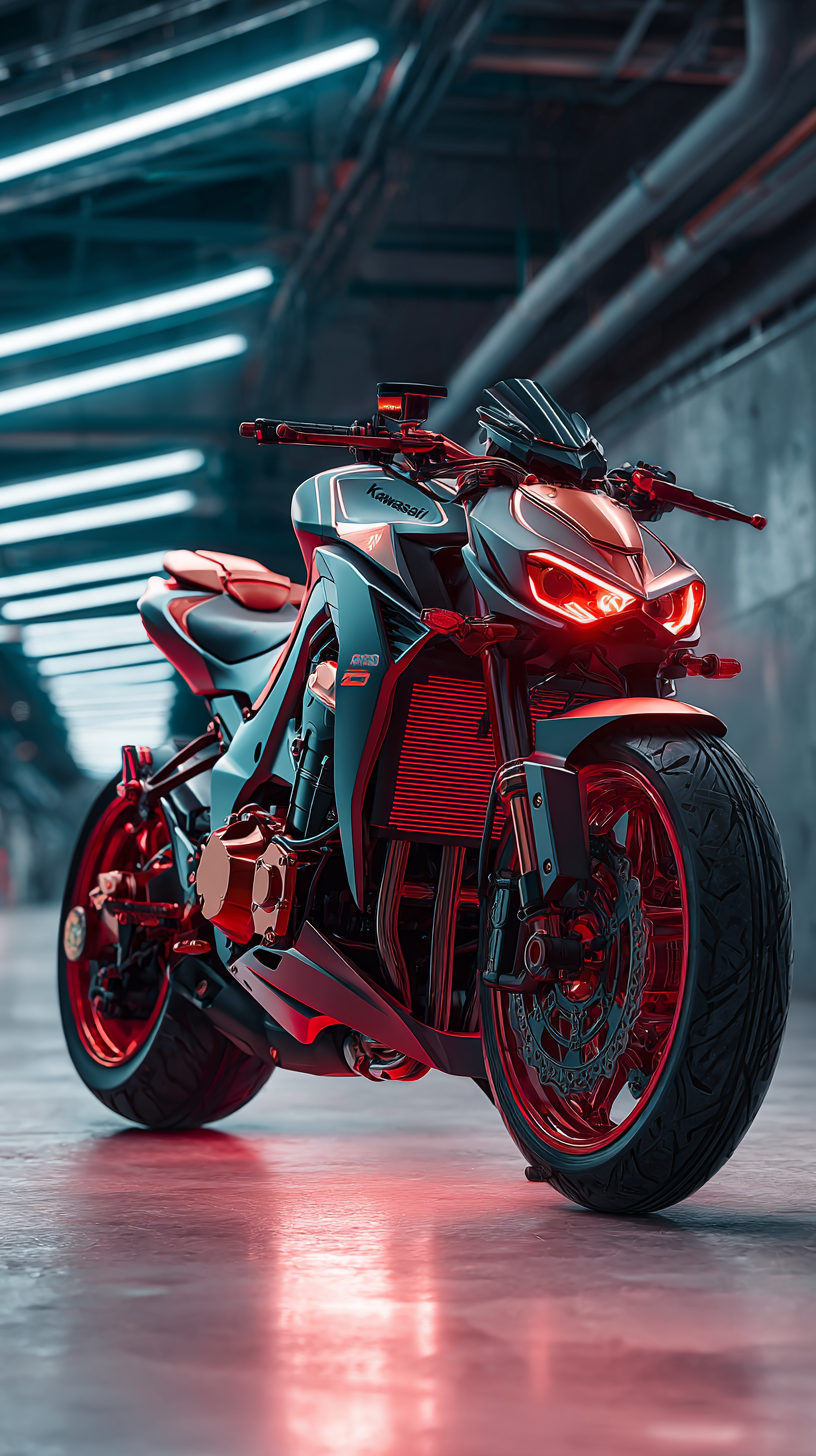 iphone fond d'écran Kawasaki kawaii gratuit