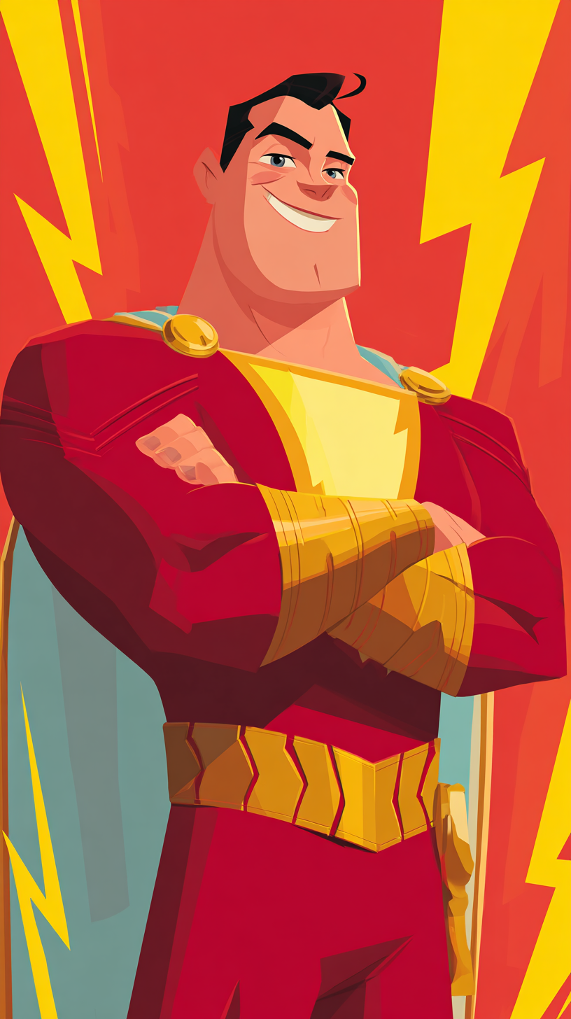 fond d'écran Shazam iphone télécharger gratuit