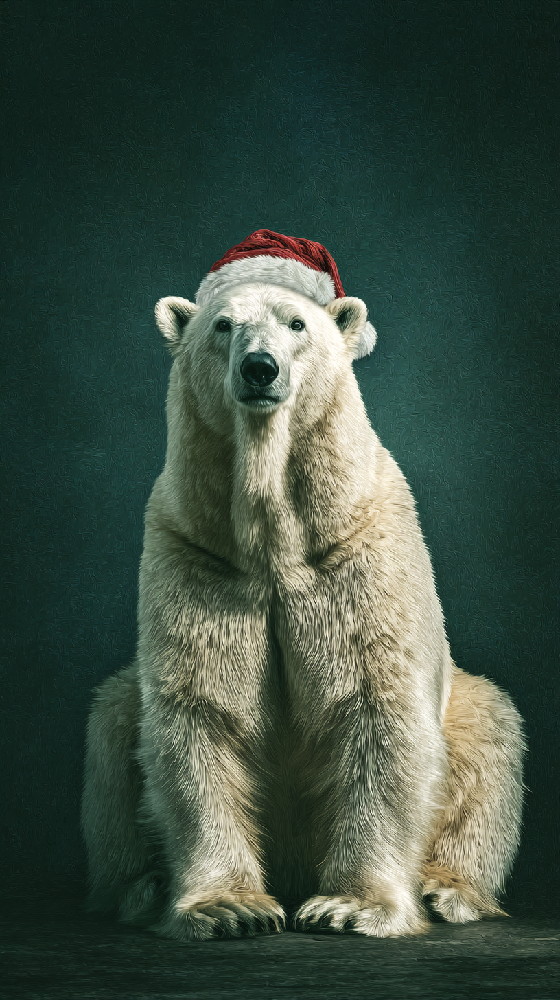 fond d'écran Ours blanc téléphone OnePlus gratuit