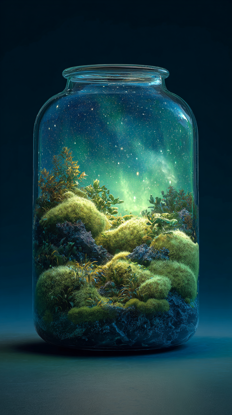 fond d'écran Terrarium téléphone Xiaomi télécharger gratuit