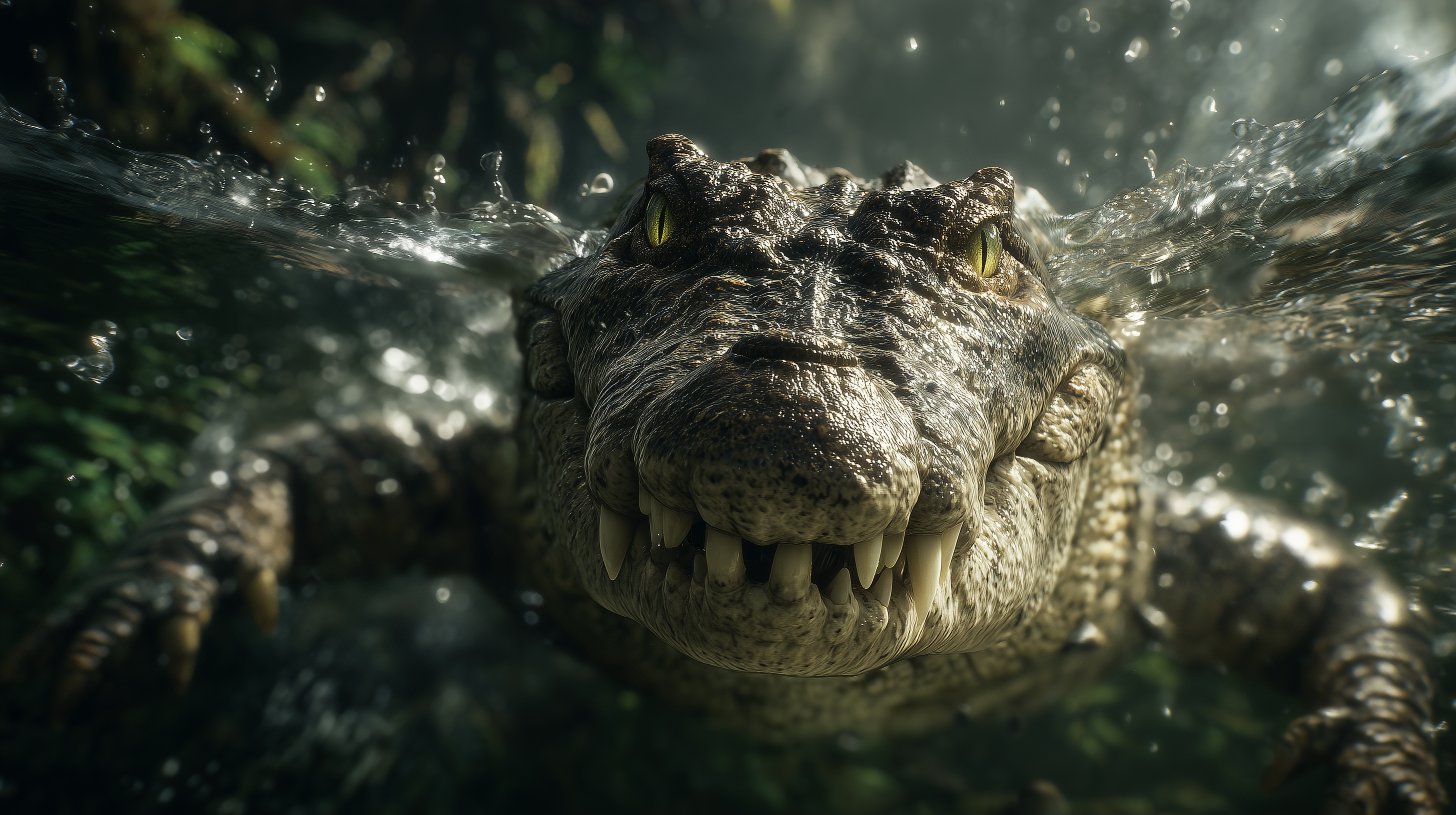 fond d'écran Crocodylidae ultra hd 3840x2160 téléchargement gratuit