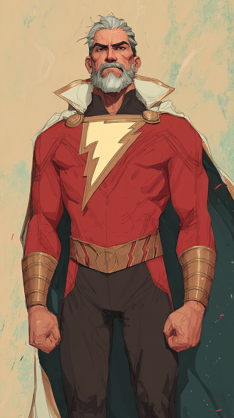 fond d'écran Shazam iphone 14 pro max télécharger gratuit