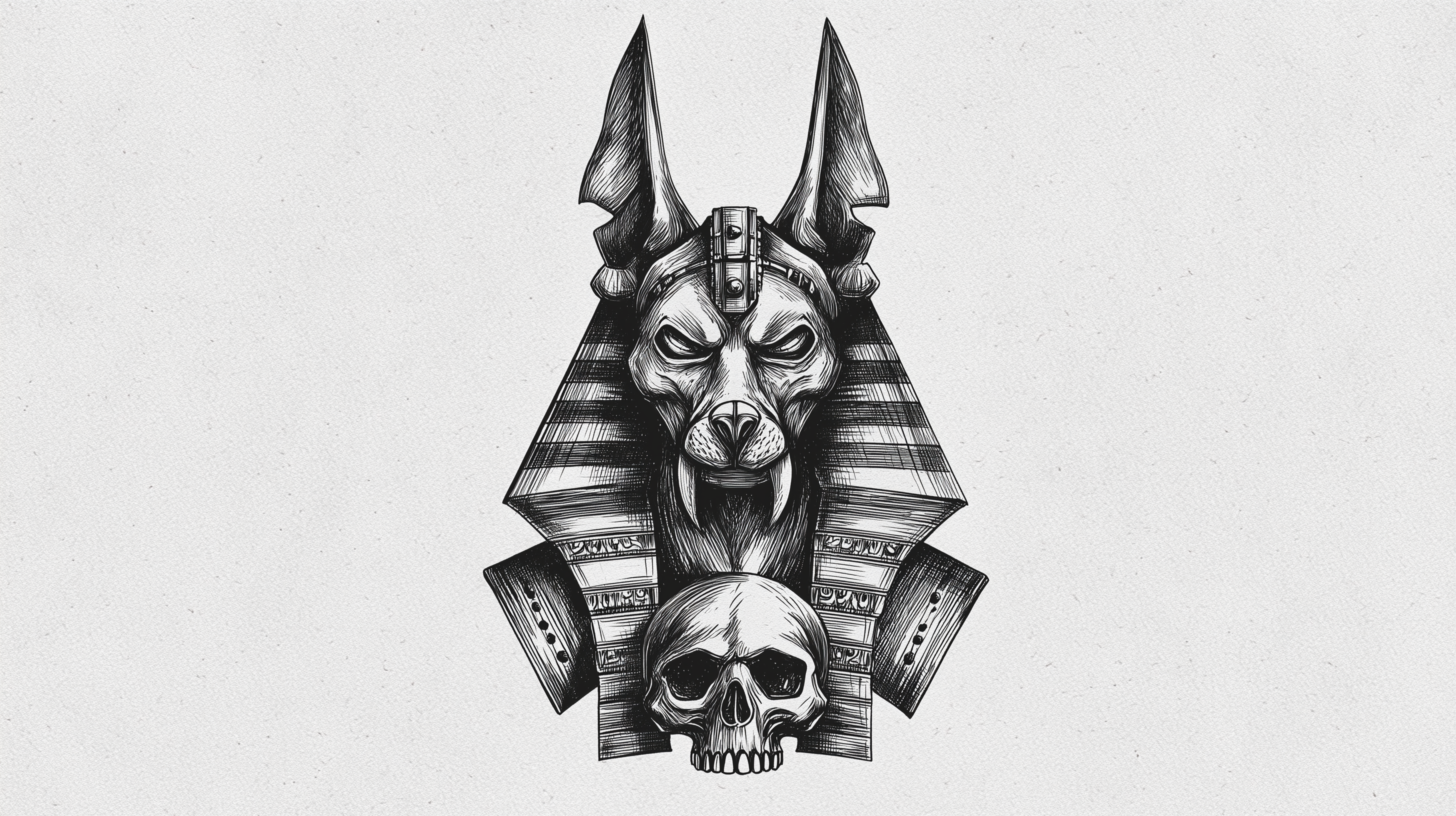 fond d'écran Anubis pc 2560x1440 téléchargement gratuit