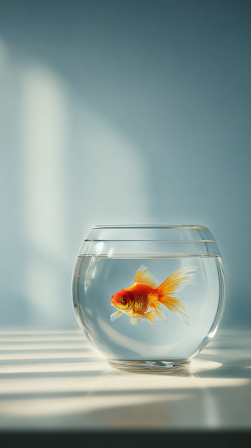 fond d'écran Poisson rouge iphone 15 4k gratuit