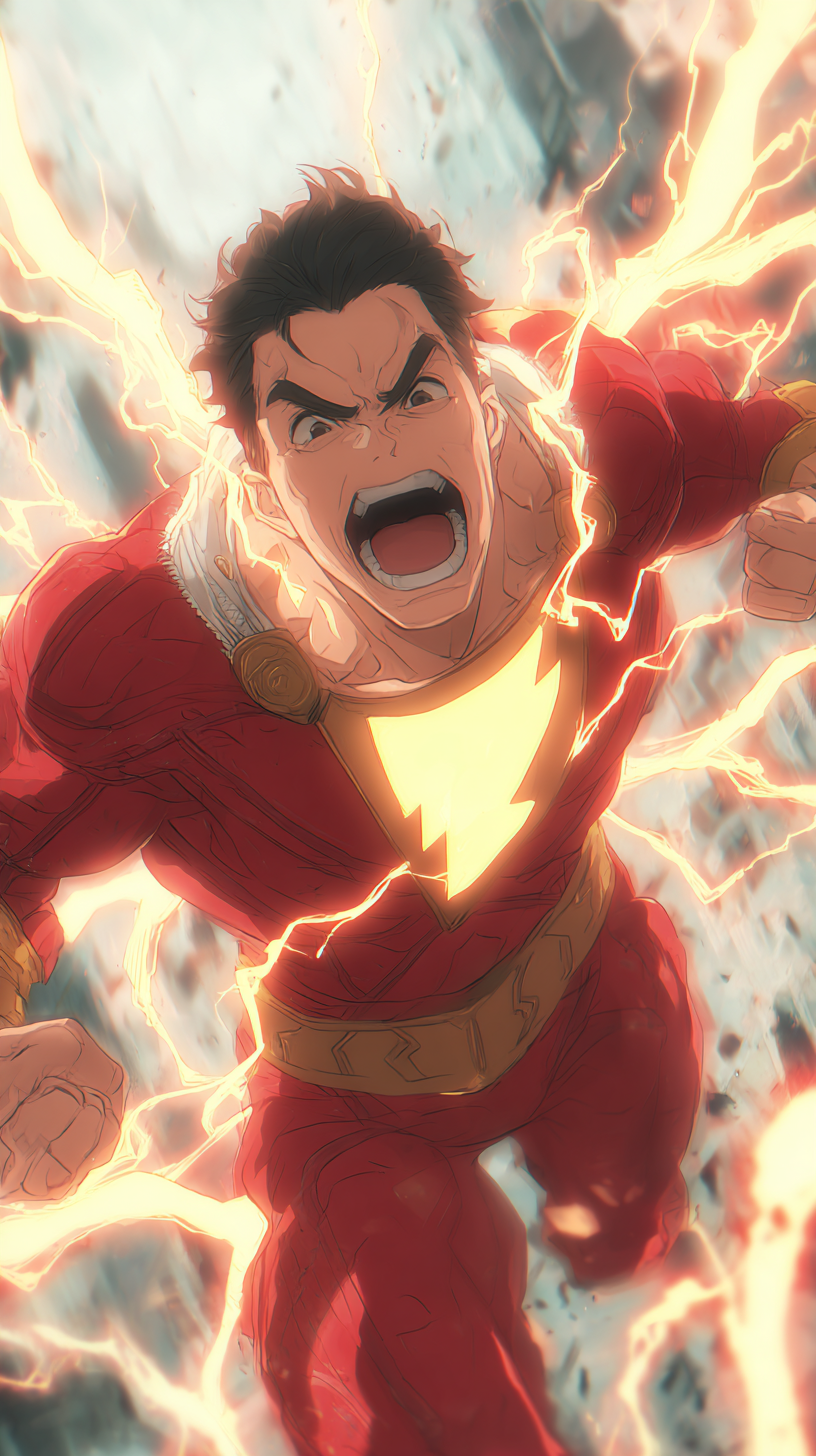 fond d'écran Shazam iphone 15 gratuit