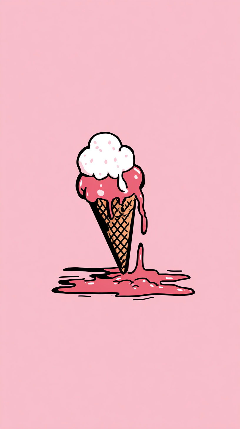 fond d'écran Crème glacée iphone original gratuit