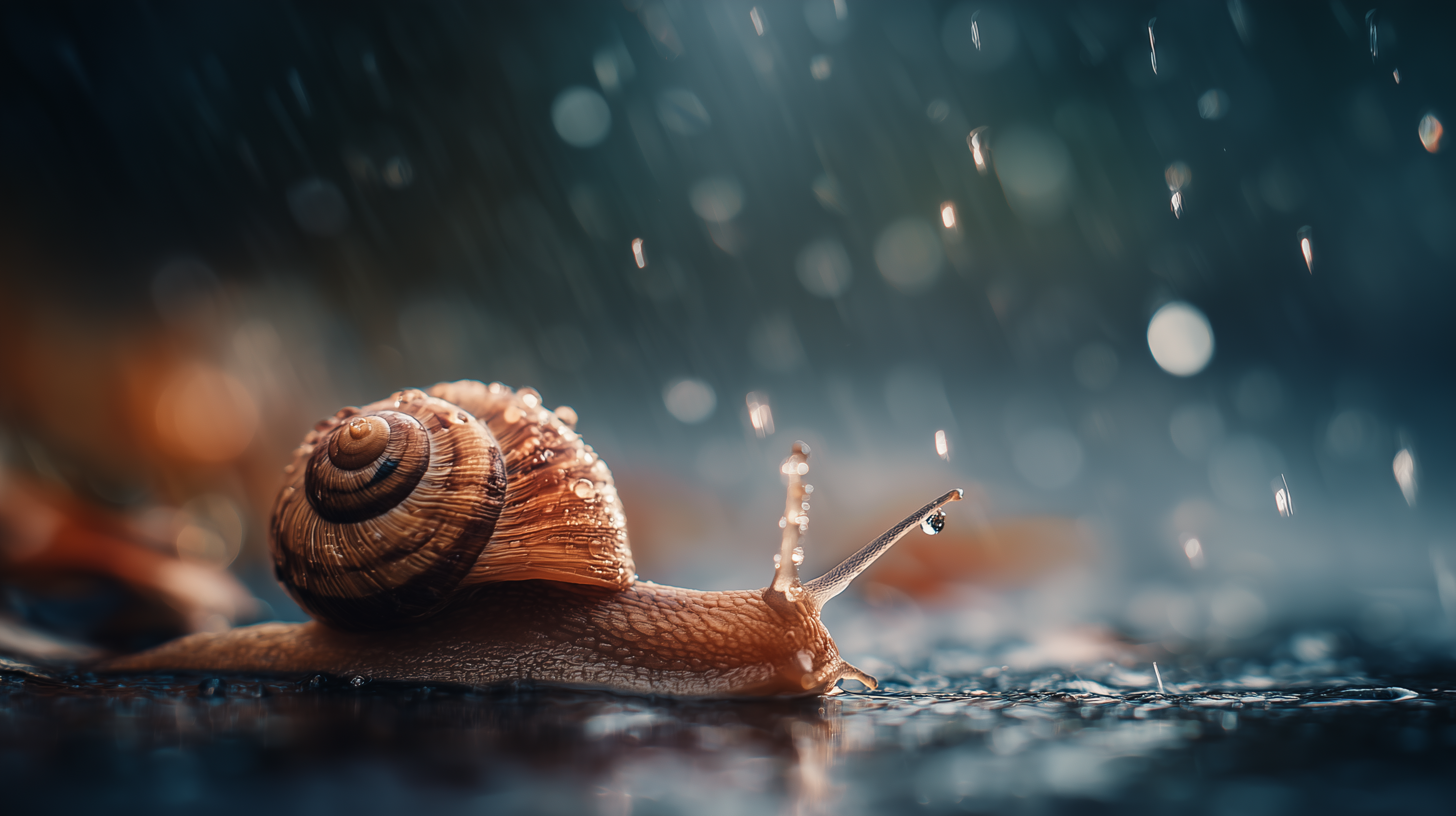 fond d'écran Escargot 16:9 téléchargement gratuit