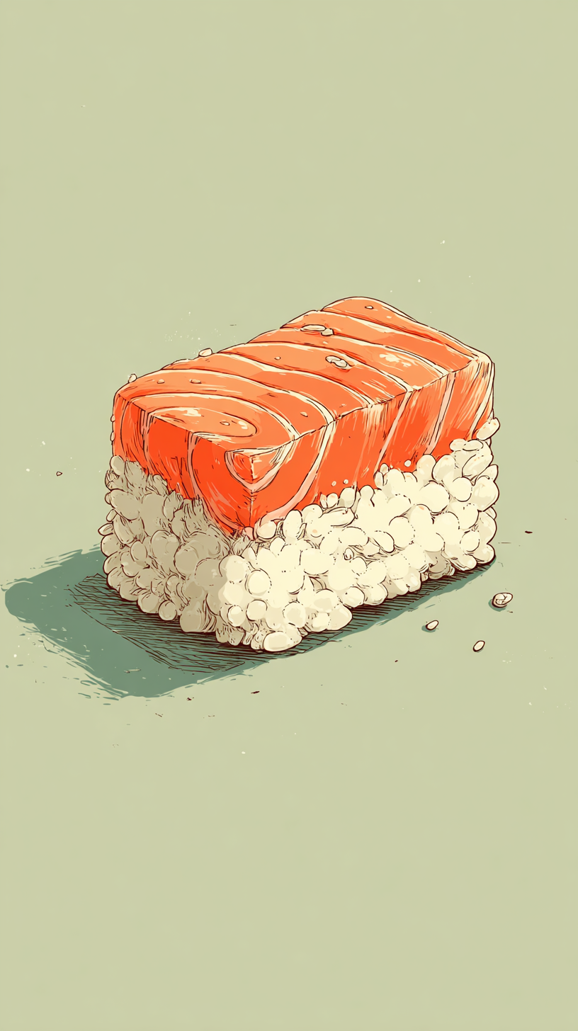 fond d'écran sushi téléphone Nokia télécharger gratuit