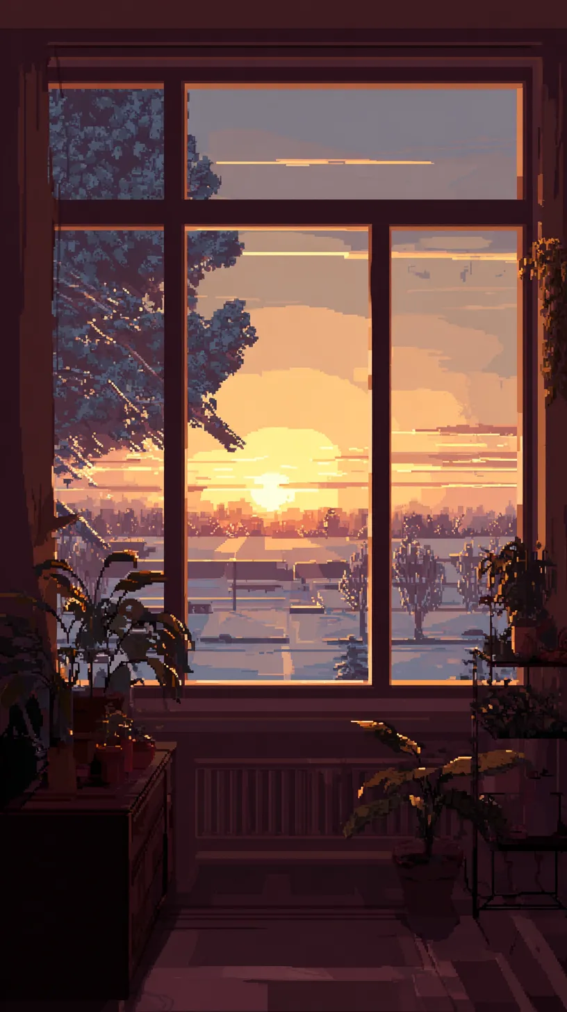 fond d'écran Coucher de Soleil updated téléphone Oppo gratuit