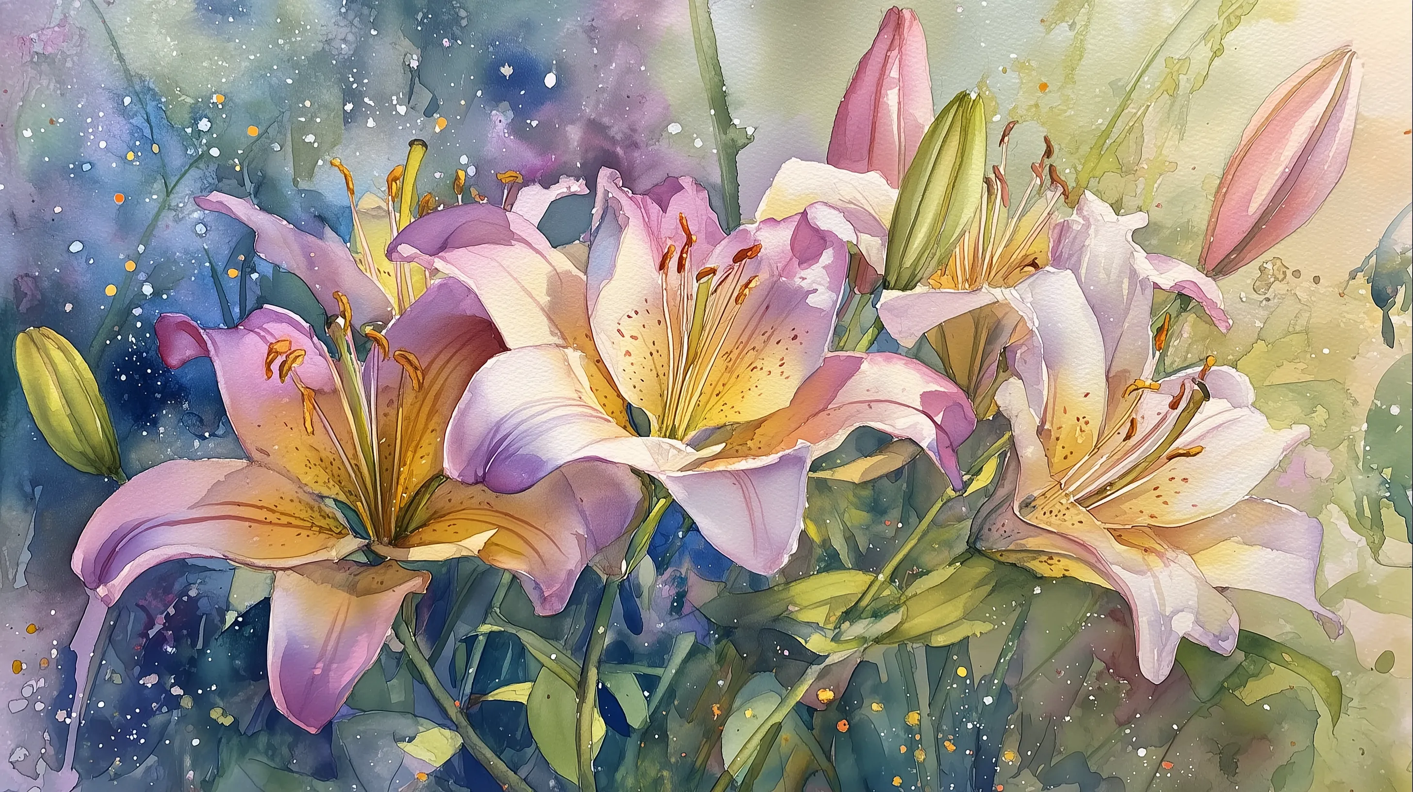 fond d'écran Lys updated haute qualité téléchargement gratuit