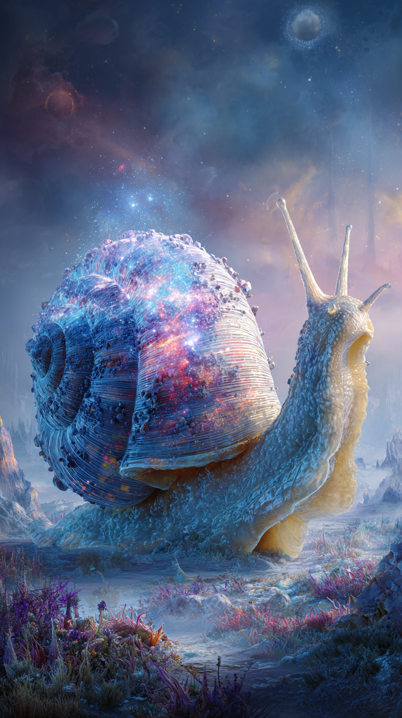 fond d'écran Escargot téléphone Oppo gratuit