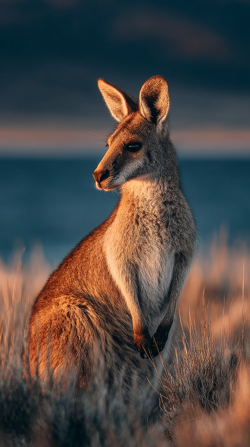fond d'écran Kangourou téléphone télécharger gratuit