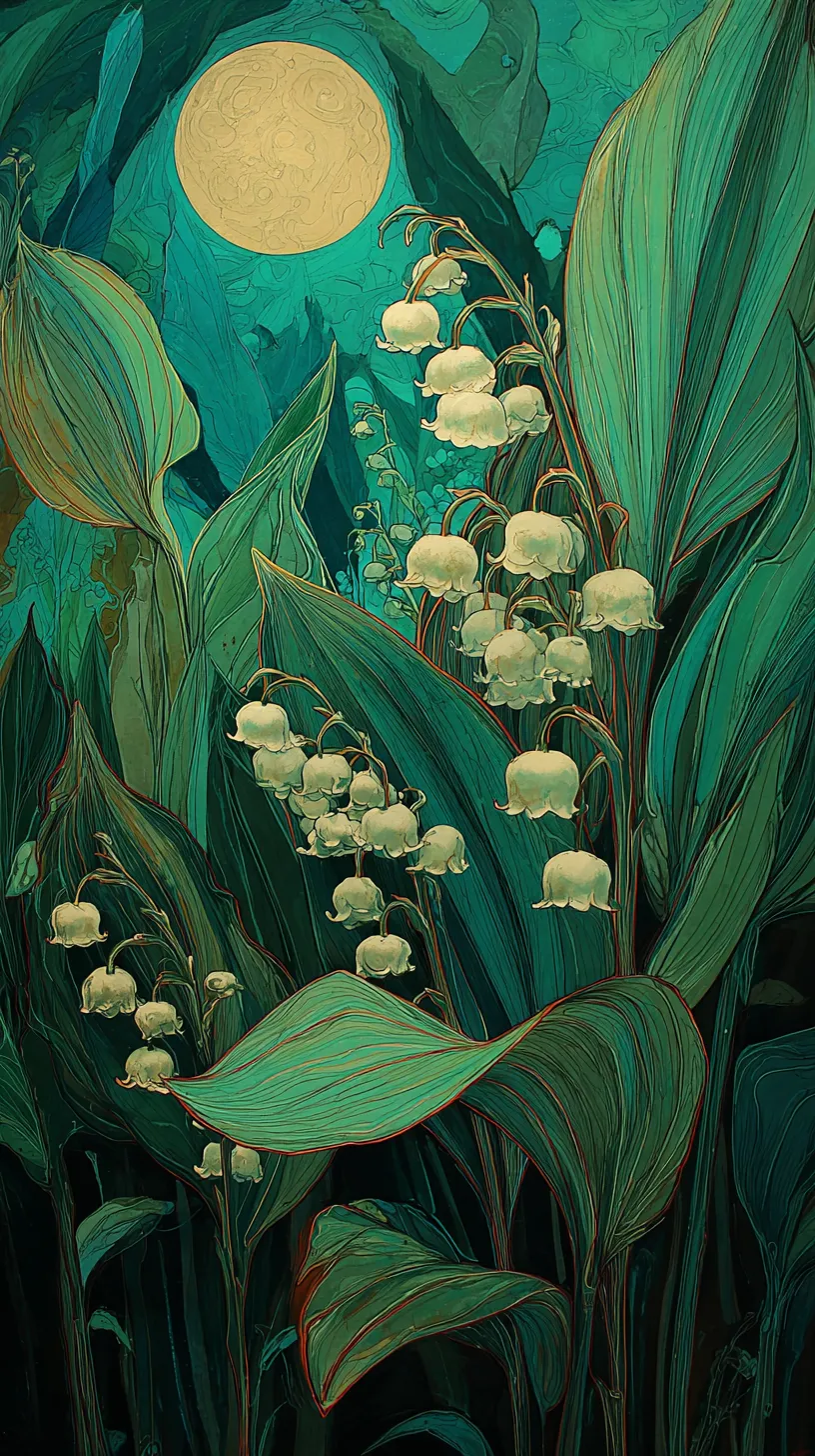 fond d'écran Muguet updated téléphone Asus gratuit