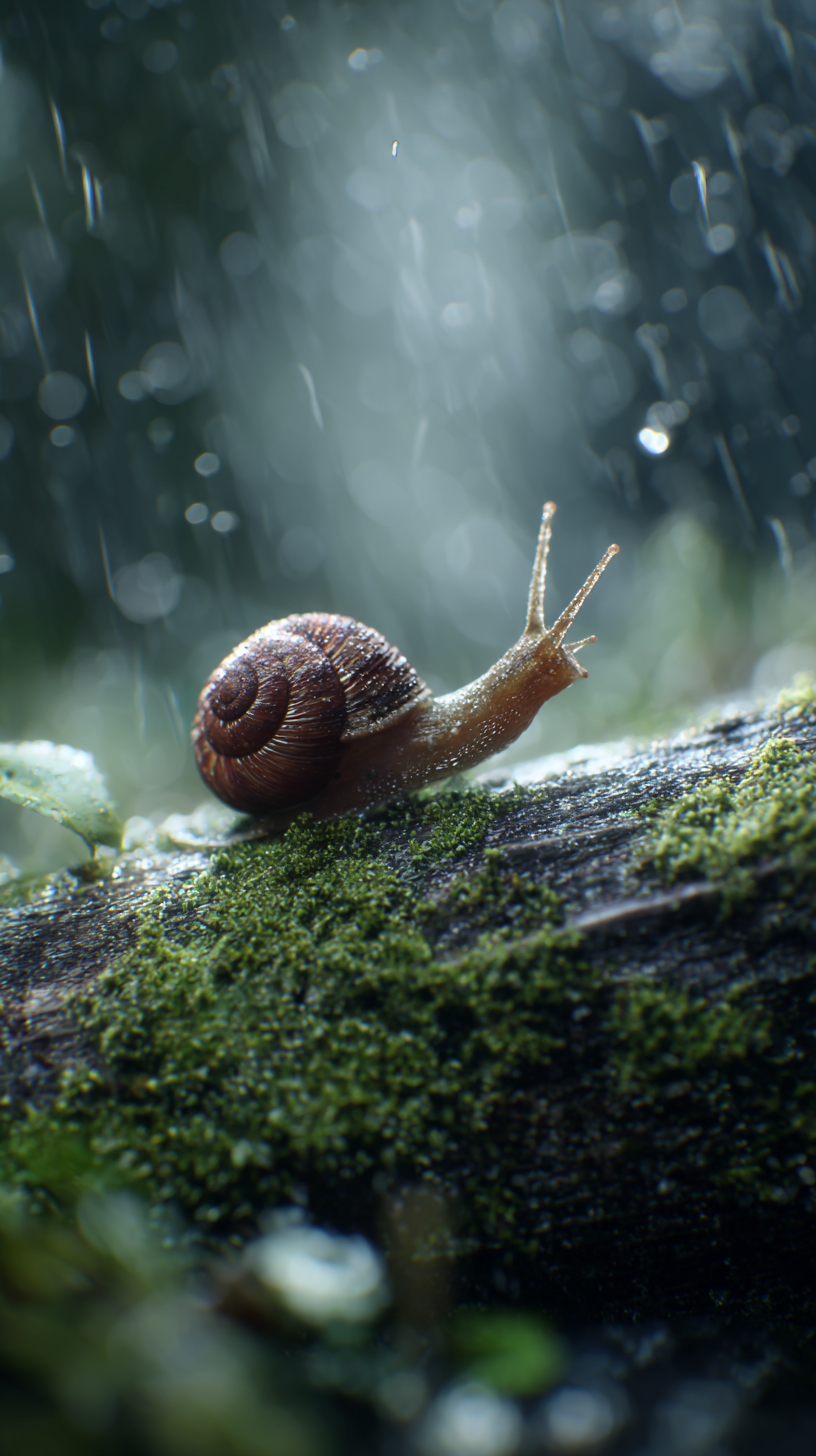 fond d'écran Escargot iphone 15 télécharger gratuit