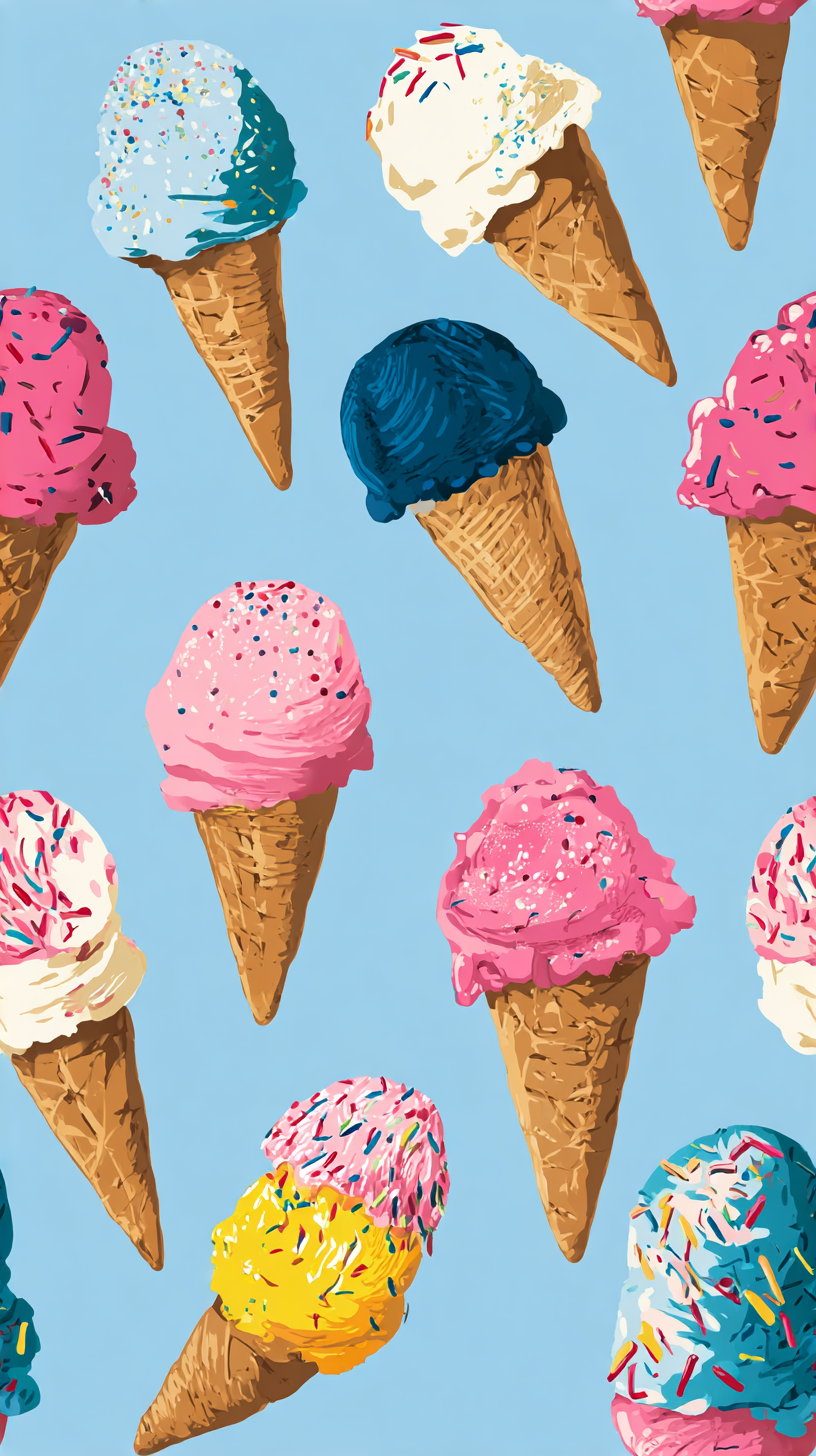 fond d'écran Crème glacée téléphone OnePlus télécharger gratuit