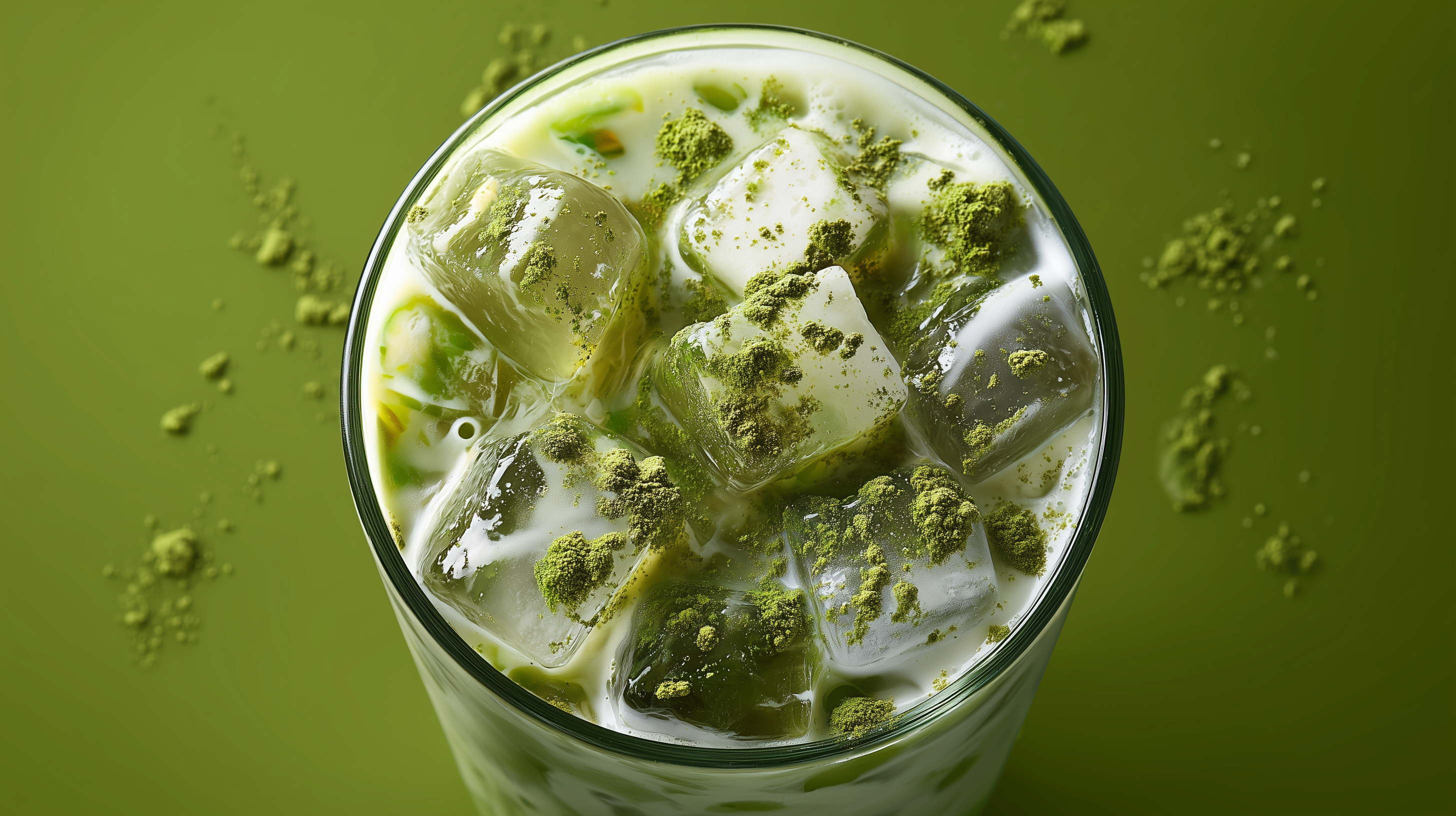 fond d'écran Matcha ultrawide 2560x1080 téléchargement gratuit