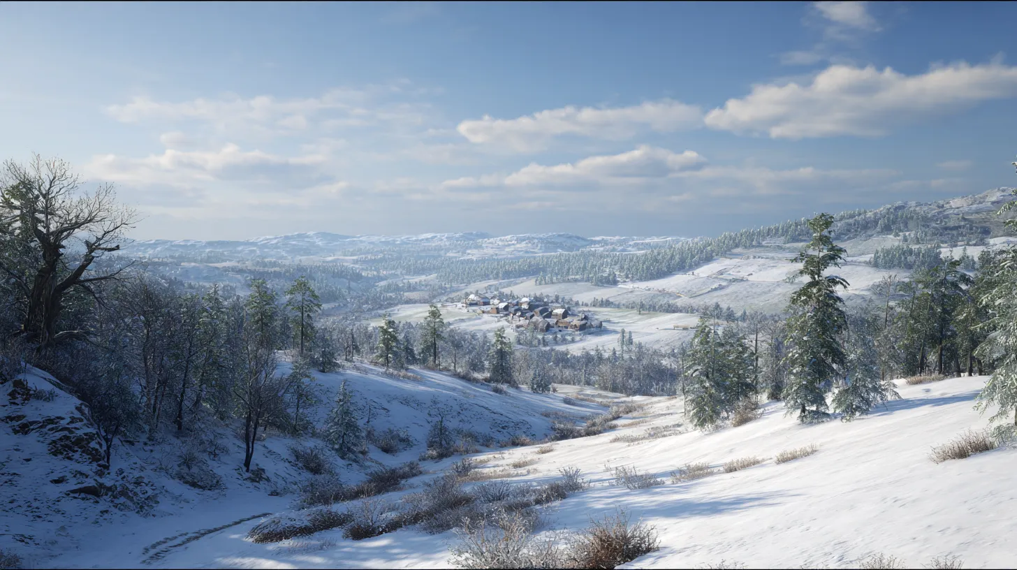 fond d'écran Neige updated windows 10 téléchargement gratuit