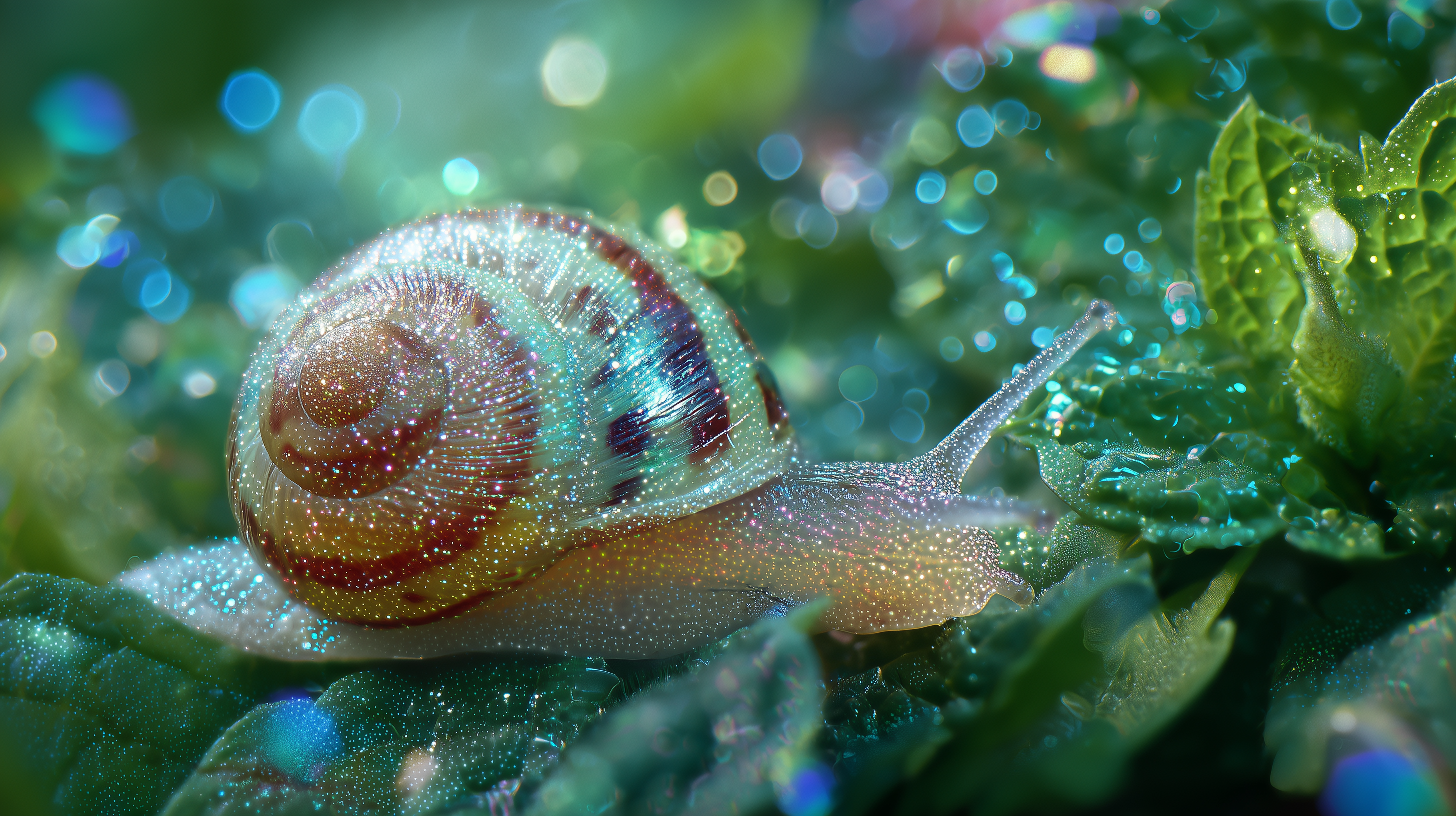 fond d'écran Escargot ultra hd 4k téléchargement gratuit