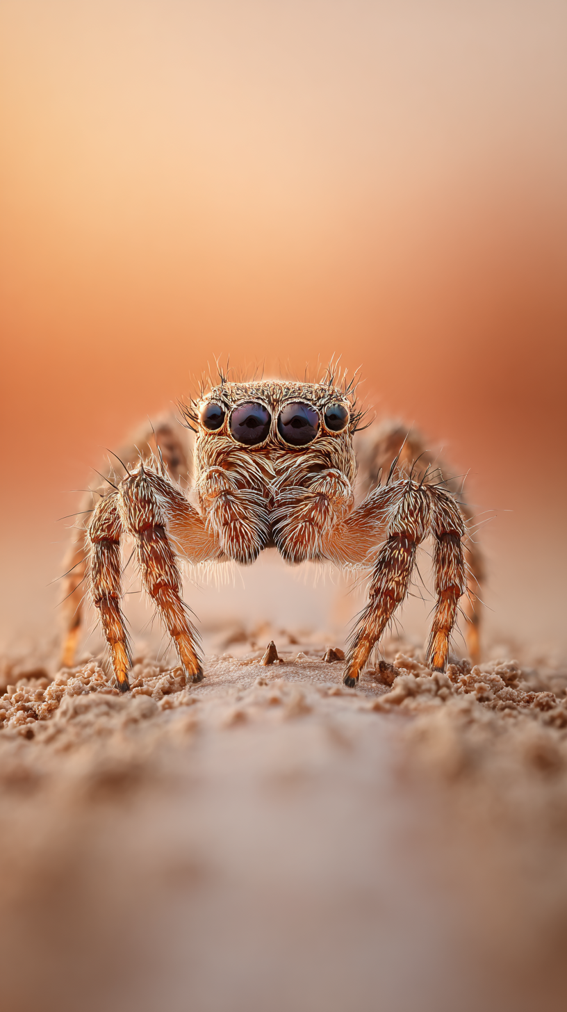 iphone fond d'écran Araignée kawaii gratuit