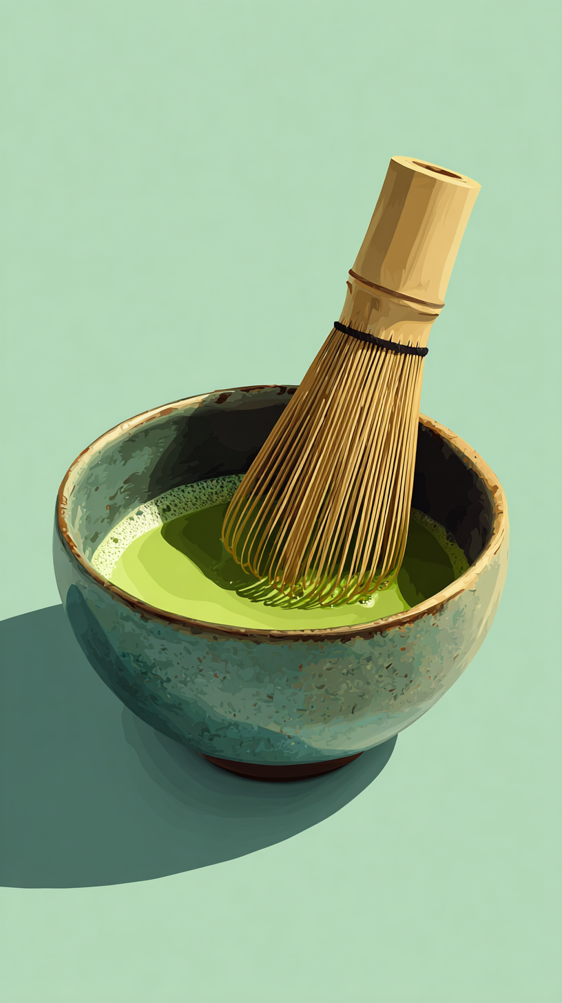 iphone fond d'écran Matcha gratuit