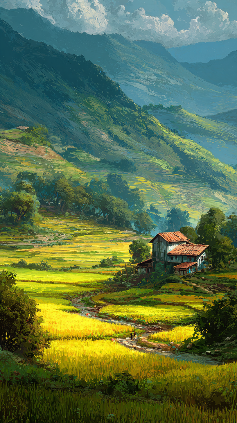 fond d'écran Campagne pour téléphone gratuit