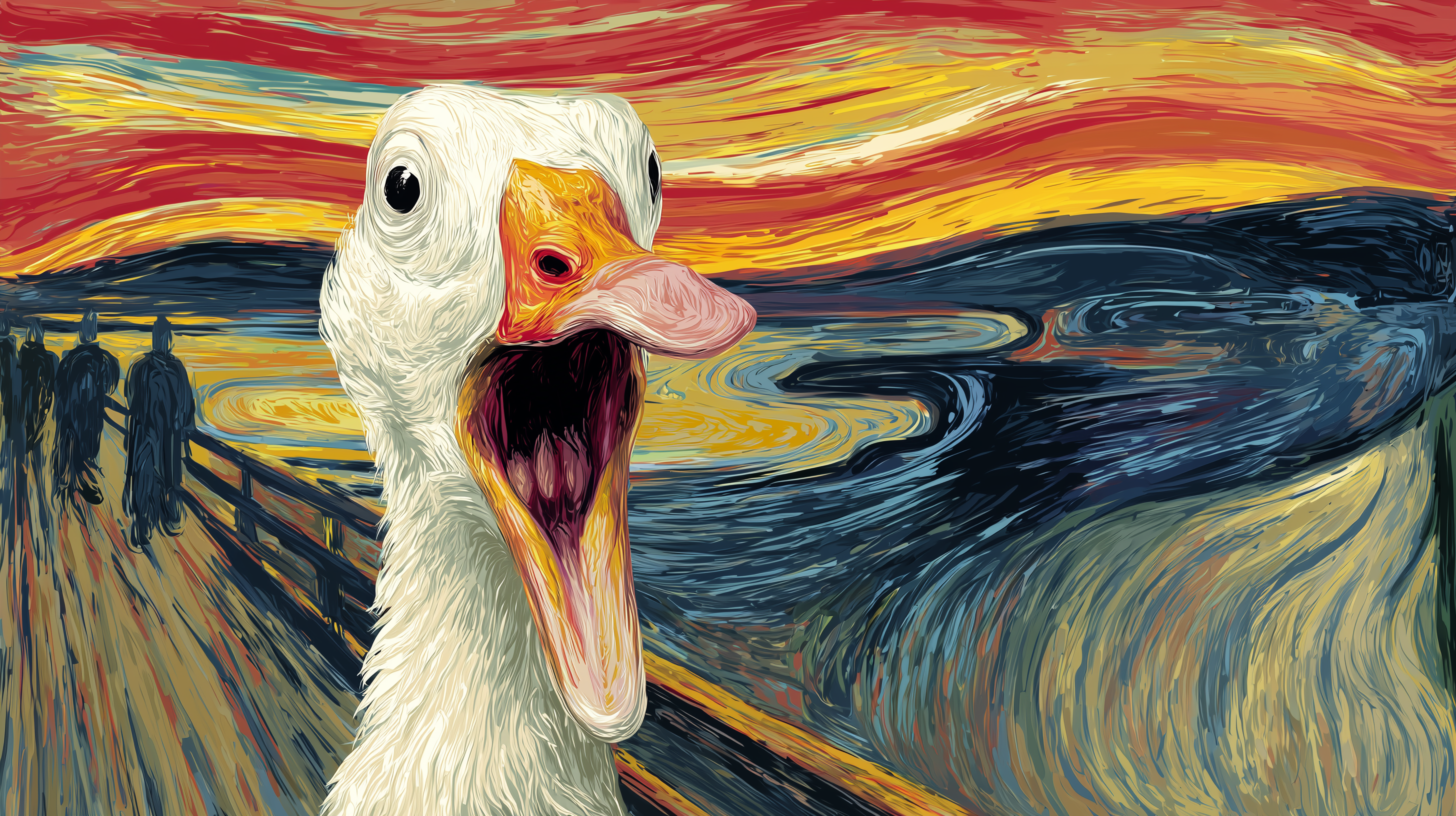 fond d'écran Oie pc 1920x1080 hd téléchargement gratuit