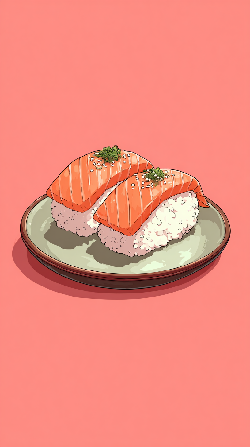 fond d'écran sushi iphone xr gratuit