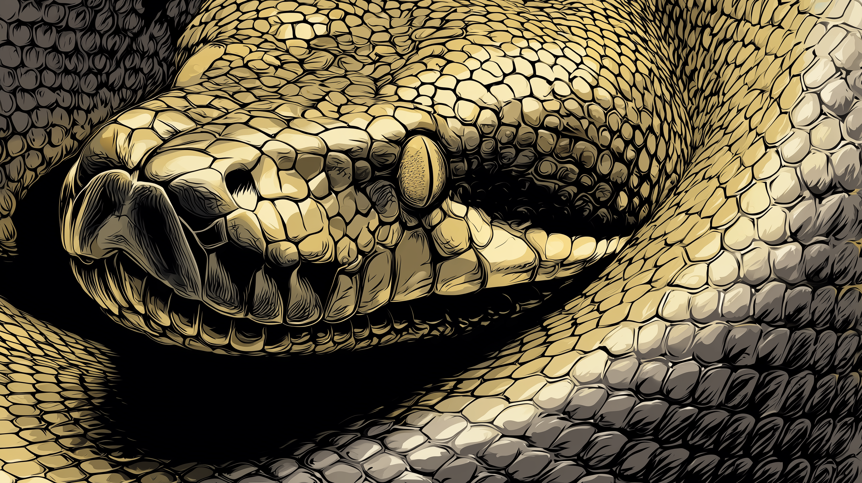 fond d'écran python 4k pour pc téléchargement gratuit