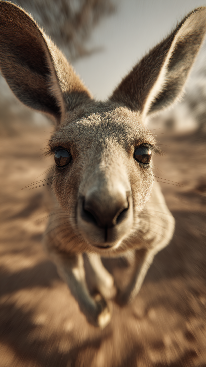 fond d'écran Kangourou iphone 17 pro max gratuit