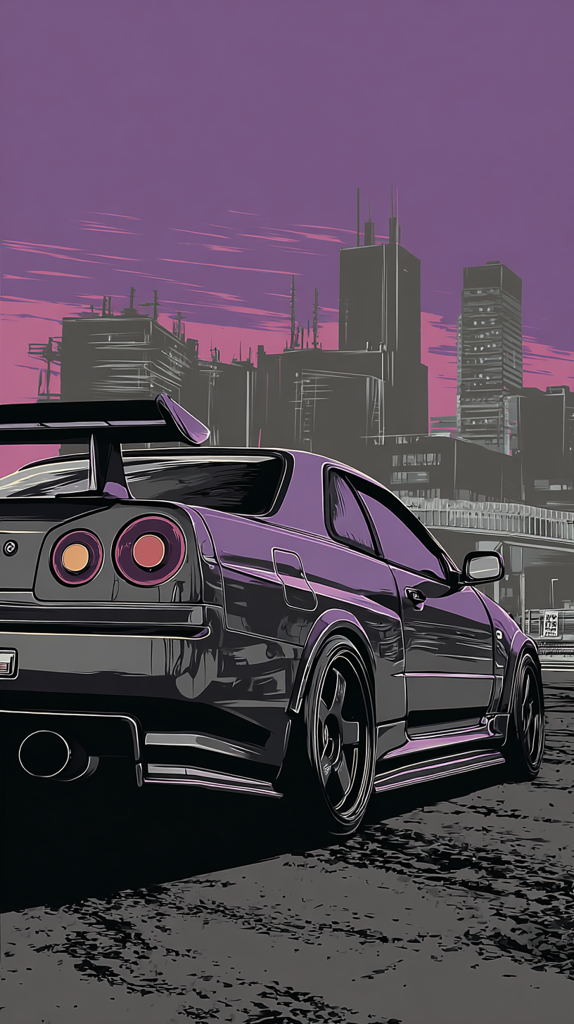 fond d'écran JDM iphone 17 pro max gratuit